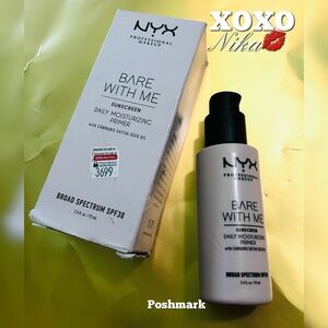 NYX NYX Bare With Me Daily Moisturizing Primer SPF 30